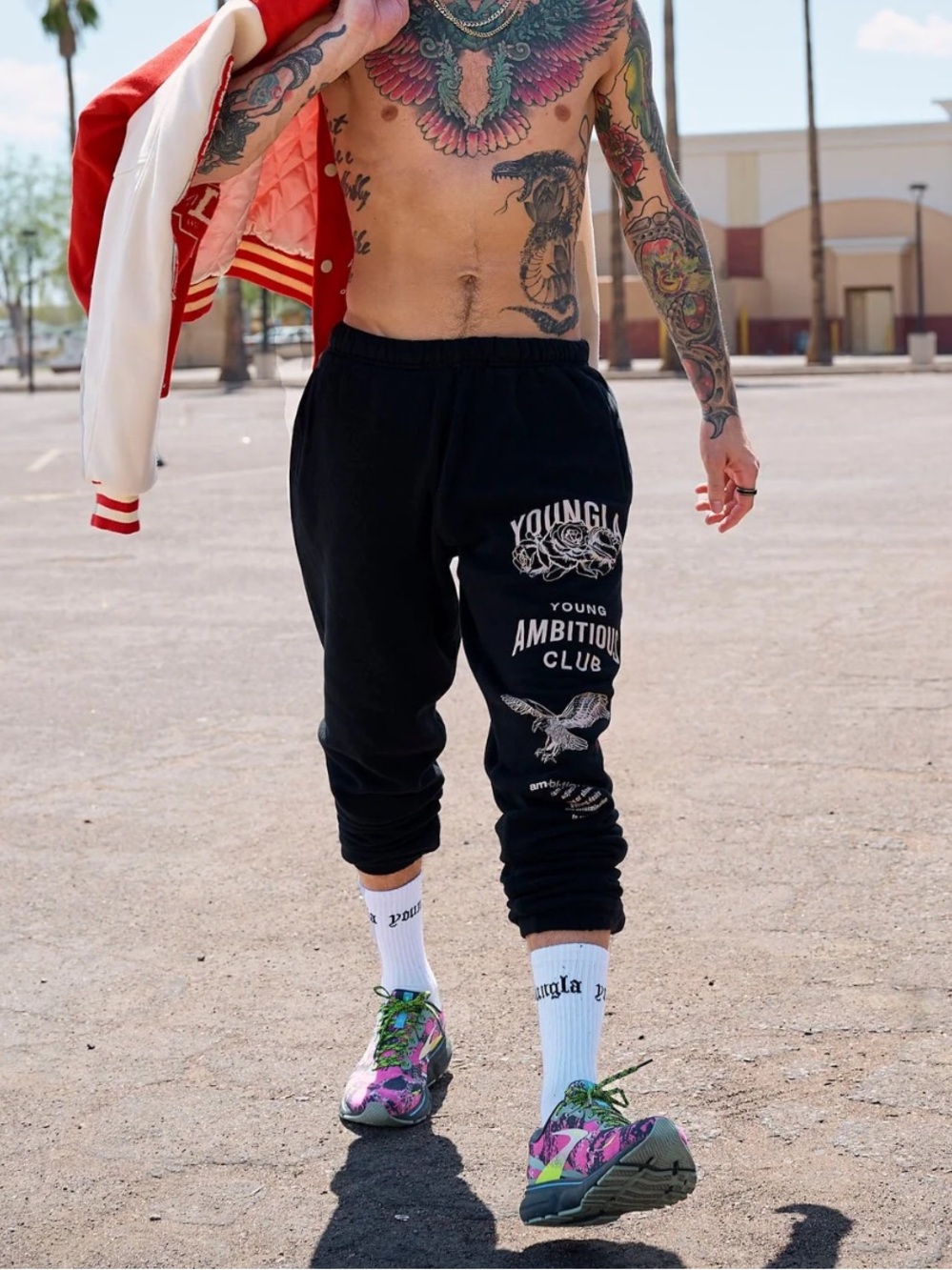 Youngla The Immortal joggers Men’s Large